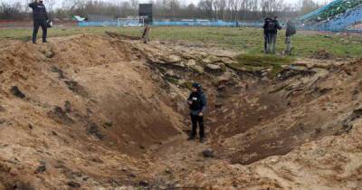 Stadium of Andriy Yarmolenko's boyhood club left in ruins after Russian shelling - msn.com - Russia - Ukraine