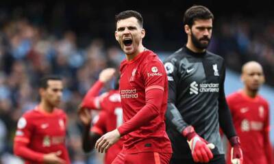 Andy Robertson insists Liverpool ‘ready to pounce’ if Manchester City slip up