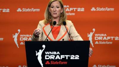 As Brittney Griner's detention continues, star center 'continues to have our full support,' WNBA's Cathy Engelbert says before draft