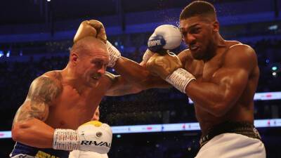 Joshua may lose ‘big advantage’ as Usyk proposes venue outside UK