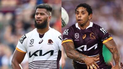 NRL issues one-game ban to Brisbane Broncos players Payne Haas, Albert Kelly for off-field scrap