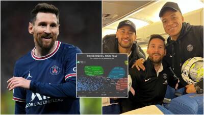 Lionel Messi: Graphic of Europe’s best passers shows PSG star is still on another level