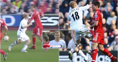 Paul Scholes vs Xabi Alonso: Man Utd legend’s crazy 2007 red card remembered