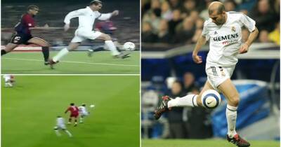 Zinedine Zidane: Video shows legend's first touch was out of this world