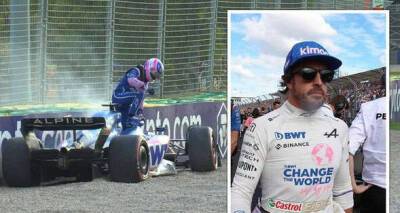 Fernando Alonso's Australian Grand Prix qualifying crash blamed on £1.50 oil part