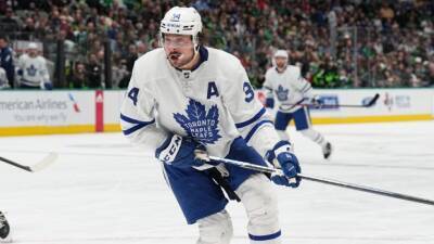 Ice Chips: Leafs F Matthews resumes skating after maintenance day