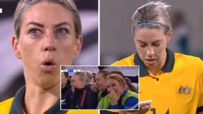 Alanna Kennedy reacts hilariously after spotting broken nose on big screen - givemesport.com - Manchester - Australia - New Zealand -  Canberra