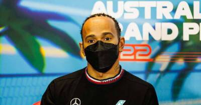Mercedes chief gives bleak outlook on Lewis Hamilton's title chances after poor start