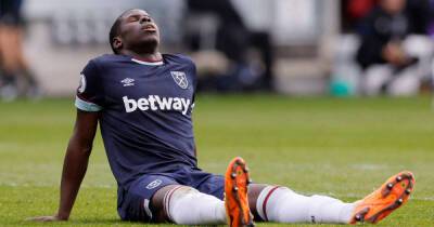 Soccer-West Ham's Zouma to miss Europa League quarter-final due to ankle injury