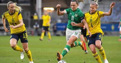 Ireland denied famous win in Sweden by late equaliser