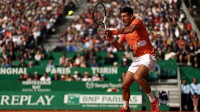 Novak Djokovic loses to Alejandro Davidovich Fokina in first round of Monte Carlo Masters clay court tournament