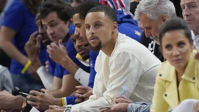 Stephen Curry's status for Warriors playoff opener unclear