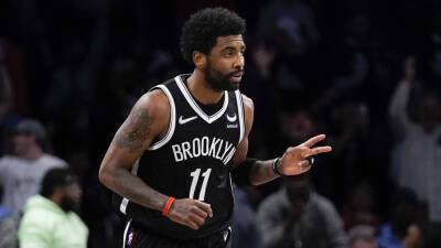 Kevin Durant - Darius Garland - Seth Wenig - Bruce Brown - Kyrie Irving, Kevin Durant lead Nets past Cavs in play-in for No. 7 seed - foxnews.com -  Boston - county Miami - New York -  Brooklyn - county Cleveland -  Atlanta - county Cavalier