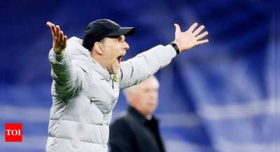 Thomas Tuchel - Marcos Alonso - Carlo Ancelotti - Stamford Bridge - Szymon Marciniak - Champions League: Chelsea's Thomas Tuchel disappointed referee was 'smiling and laughing' with Carlo Ancelotti - timesofindia.indiatimes.com - Germany -  Santiago