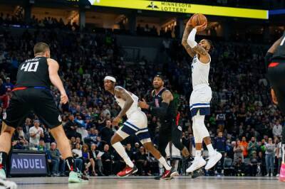 Eddie Howe - Anthony Edwards - Paul George - Matt Ritchie - Timberwolves, Nets triumph in NBA play-in games - arabnews.com - Russia -  San Antonio - county Norman - Los Angeles -  Karl-Anthony - state Minnesota -  Newcastle -  Memphis -  New Orleans - parish Orleans -  Minneapolis
