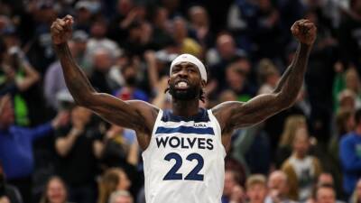 Emotional Patrick Beverley leads celebration as Minnesota Timberwolves beat LA Clippers to advance to playoffs