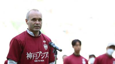 Iniesta, ante su reto más complicado en Japón