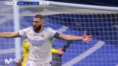 Champions League | Esto es el Real Madrid en Europa: el gol de Benzema para poner al Bernabéu en trance