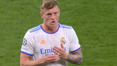 Real Madrid Chelsea Champions | Lo nunca visto en Kroos: furibunda reacción al ver que era el primer cambio de Ancelotti