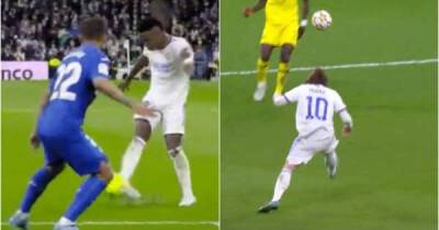 Timo Werner - Luka Modric - Lucas Vázquez - Vinicius Jr's assist days before Luka Modric's beauty vs Chelsea was remarkably similar - msn.com -  Chelsea -  Santiago