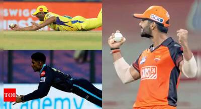 IPL 2022: Gravity defying, heart-stopping - The best catches of the season so far