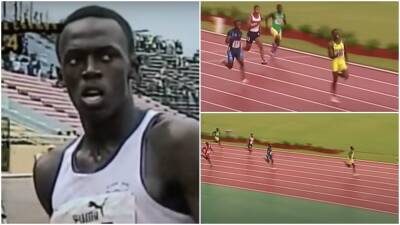 Usain Bolt: Footage of Jamaican at just 16 is remarkable