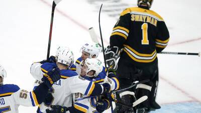 Vladimir Tarasenko scores twice, Blues push past ailing Bruins