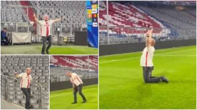 Bayern vs Villarreal: FC Koln fan invading Allianz Arena pitch is just bizarre