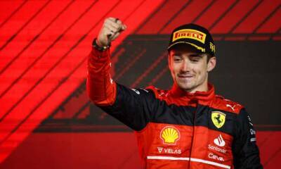 Charles Leclerc having plenty of F1 fun with resurgent Ferrari