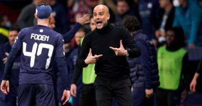 Pep Guardiola gives three-word response to question of Atletico Madrid overstepping mark
