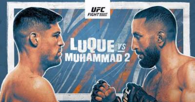 Vicente Luque vs Belal Muhammad UK Time: When are the Cage Walks?