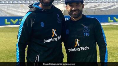 "Divided And United By British": Indian And Pakistani Fans Celebrate Cheteshwar Pujara And Mohammad Rizwan's Sussex Debut