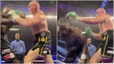 Tyson Fury vs Dillian Whyte: Ringside footage vs Wilder shows Gypsy King's punch power