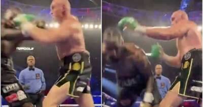 Anthony Joshua - Eddie Hearn - Alexander Povetkin - Ringside footage of Tyson Fury dropping Deontay Wilder shows how powerful his punches truly are - msn.com - Britain - Ukraine - Usa -  Las Vegas