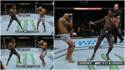 UFC: Israel Adesanya vs Yoel Romero resembled gamers not knowing buttons