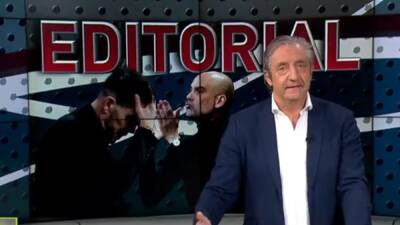 Pedrerol le da donde más duele a Guardiola en su editorial