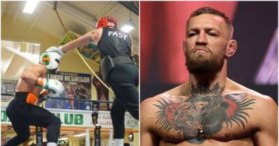 Conor McGregor returns to sparring after UFC 264 leg break last summer