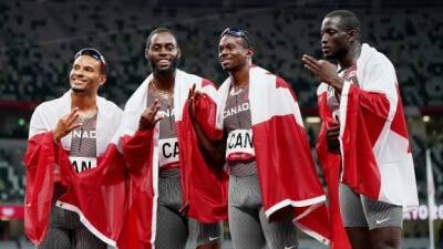 Andre De-Grasse - Richard Kilty - Aaron Brown - Canadian men's 4x100m Olympic team bumped up to silver as Brits DQ'ed for doping - cbc.ca - Britain - Italy - Canada - China -  Tokyo -  Seoul