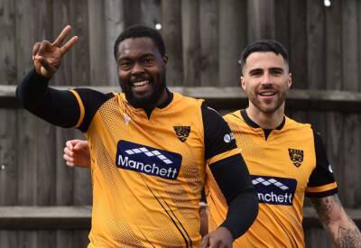Maidstone United player-of-the-month Jerome Binnom-Williams is feeling the love
