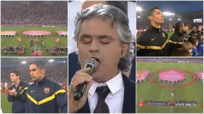 Messi, Ronaldo & Bocelli: The iconic opening ceremony for the 2009 UCL final