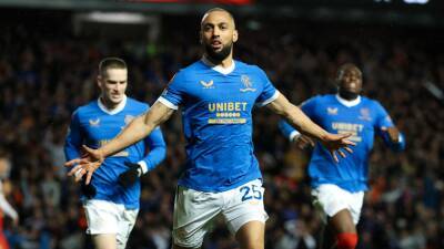 Kemar Roofe scores extra-time winner to send Rangers through to Europa League semi-finals at expense of nine-man Braga