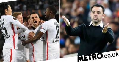 Xavi ‘very disappointed’ after Barcelona’s shock loss to Frankfurt and bemoans ticket shambles - metro.co.uk - Germany - Spain