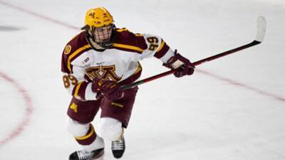Leafs prospect Knies to remain at University of Minnesota next season