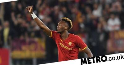 Tammy Abraham - Reece James - Antonio Rudiger - Rio Ferdinand - Francesco Totti - Tammy Abraham mocks Bodo/Glimt after former Chelsea star equals Roma record in Europa Conference win - metro.co.uk - Portugal - Italy - Norway -  Leicester -  Rome