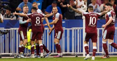 Hammers make their mark in an extraordinary European week - msn.com