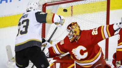 Jonathan Marchessault - Matthew Tkachuk - Jacob Markstrom - Jack Eichel - Knights stay in playoff hunt with rout of Flames - tsn.ca - state Minnesota - state Colorado -  Nashville
