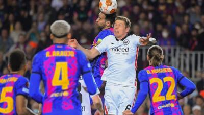 Europa League: Hammer Blow As Eintracht Frankfurt Stun FC Barcelona To Reach Semi-Finals