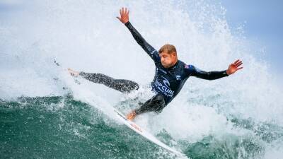 Mick Fanning's Bells Beach comeback ended by Aussie rookie Callum Robson