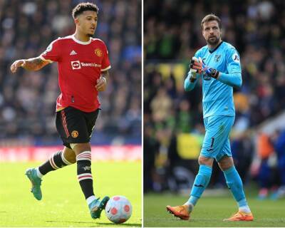 Cristiano Ronaldo - Luke Shaw - Raphael Varane - Scott Mactominay - Josh Sargent - Adam Idah - Team News - Andrew Omobamidele - Manchester United vs Norwich Live Stream: How to Watch, Team News, Head to Head, Odds, Prediction and Everything You Need to Know - givemesport.com - Britain - Manchester -  Norwich -  Sancho