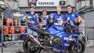 Qualifying report: 24 Heures Motos pole hat-trick for top EWC team YART